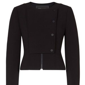 BCBGMAXAZRIA Jaymes Peplum Moto Jacket